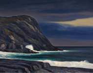 Kent Rockwell Brewing Storm. Monhegan  - Hermitage